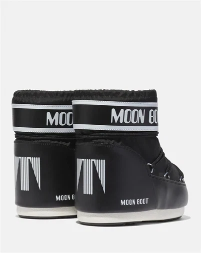 Moon Boot - Icon Low Nylon Støvle - Black